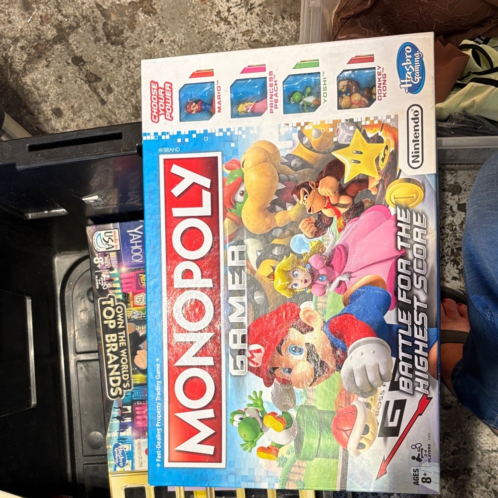 Hasbro Gaming Monopoly Gamer Super Mario Edition - Multicolor Box